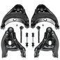 Detroit Axle - 8pc Front End Control Arms Kit for Chevrolet Tahoe GMC Yukon C1500 C2500, 4 Upper & Lower Control Arms w/Ball Joi