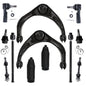 Detroit Axle - 2WD Front End 12pc Suspension Kit for Dodge Ram 1500, 2006 2007 2008, 2 Upper Control Arms 2 Lower Ball Joints 4