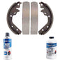 Detroit Axle - Rear Brake Shoe for Dodge Charge Chrysler Town & Country LeBaron Plymouth Neon Horizon, Semi-Metallic Brake Shoes