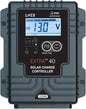 LNEX Solar Charge Controller Waterproof, 40A Solar Panel Regulator with Temp Sensor,Backlit LCD, 12V/24V PWM Solar Controller for LiFePO4,AGM, Gel, Flooded and Lithium Battery
