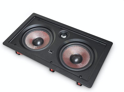 Soundavo IW-680CF Multi-Purpose Dual 6.5” 2-Way in-Wall LCR Speaker (Each)