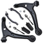 Detroit Axle - Front Lower Control Arms Kit for 2003-2008 Honda Pilot, 2001-2006 MDX 2004 2005, 2 Lower Control Arms w/Ball Join