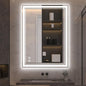 24“ x 32” LED Mirror for Bathroom LED Bathroom Mirror Anti-Fog Dimmable 3 Colors Bathroom Mirror with Lights Smart Mirror Memory Wall Mounted Front and Backlit Horizontal/Vertical