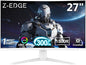 Z-Edge 27 inch Curved Gaming Monitor, FHD 1080P 300Hz Curved Monitor 1500R Computer Monitor, MPRT 1ms Monitor, 16.7M Colors, UG27S 2X DP 1.4 Ports and 2X HDMI 2.0 Ports (White
