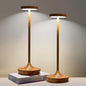 Set of 2 Cordless Table Lamps, Rechargeable 6000mAh LED Desk Lamps, Up to 60 Hours, Touch Control with 3-Level Dimming, Waterproof for Restaurant, Dining, Patio & Home Decor (Bamboo Pattern)