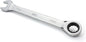 Jaeger 17 mm TIGHTSPOT Ratchet Wrench with Precision Movement and Hardened, Polished Steel for Projects with Metric Tight Spaces