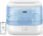 Humidifiers for Bedroom - DREO Quiet (4L Water Tank) Cool Mist Top Fill Essential Oil Diffuser for Home, Smart App & Voice Control, Rapid Ultrasonic Humidification Baby Nursery and Plants, Blue