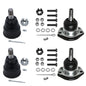 Detroit Axle - Front 4pc Ball Joints for Chevrolet Impala Astro Buick LeSabre Centurion Riviera Cadillac DeVille Fleetwood GMC S
