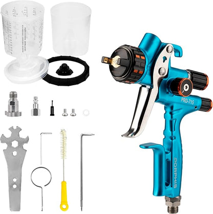 Automotive Refinishing Spray Gun PRD-715 Middle Pressure 1.3mm Nozzle Paint Spray Gun
