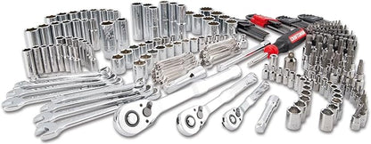 Craftsman 262-Piece Mechanic Tool Set with 3-Drawer VERSASTACK Box, SAE and Metric Socket Set, Car and Motorcycle Tool Kit with Combination Wrenches and Spark Plug Sockets (CMMT45309)