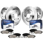 Detroit Axle - Brake Kit for Chrysler Concorde LHS 300M Dodge Intrepid Brake Rotors and Ceramic Brakes Pads Front and Rear Repla
