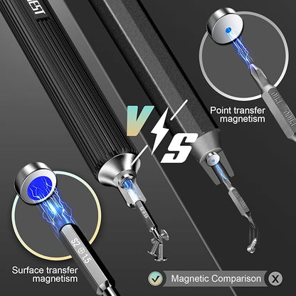 JOREST 32-In-1 Small Precision Screwdriver Set Magnetic, Valentines Day Gifts Gadgets Gifts for Men Him, Multi Bit Mini Repair Tool Kit with Torx for Electronic, Glasses, PS5/4, Camera, Phone, Laptop
