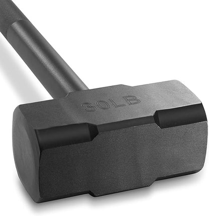 Philosophy Gym Fitness Hammer, 30 LB - Steel Hammer for Strength Training