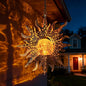 Solar Lights Outdoor Garden Decor Hanging Lanterns Decoration Metal Sunflower Gifts Waterproof for Yard Clearance Front Porch Lawn Driveway Patio Backyard Pathway Gardening Gift