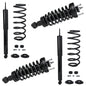 Detroit Axle - 4pc Struts Shocks for 03-11 Ford Crown Victoria Lincoln Town Car Mercury Grand Marquis, 2 Front Struts & Coil Spr