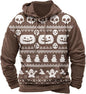 Halloween Hoodie Men Graphic Pumpkin Ghost Printed Sweatshirt Casual Trendy Long Sleeve Halloween Hooded Tops with Pockets