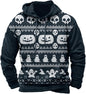 Halloween Hoodie Men Graphic Pumpkin Ghost Printed Sweatshirt Casual Trendy Long Sleeve Halloween Hooded Tops with Pockets