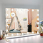 27.5"x 21.6" Vanity Mirror Makeup Mirror with Lights,10X Large Hollywood Lighted Vanity Mirror with 22 Dimmable LED Bulbs,3 Color Modes,Touch Control for Bedroom,Tabletop or Wall-Mounted