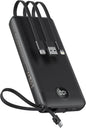 VEEKTOMX Portable Charger Built-in Cables, 20000mAh Power Bank for iPhone, Fast Charge USB C Battery Pack Travel Essentials Powerbank Compatible with iPhone 17/16/15/14, Samsung S25/24, Android, etc