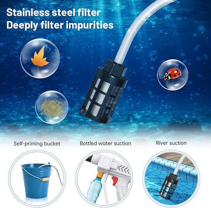 6L/min Cordless Pressure Washer, 18 bar Portable High Pressure Electric Washer with 2 Batteries, 6 in 1 Nozzle Cordless Battery High Pressure Washer, Sprays 6-10m Away, for Car/Floor/Patio Cleaning