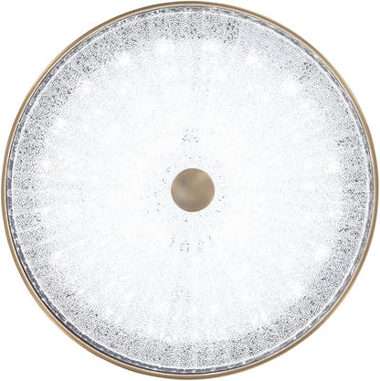 Minka Lavery 23963 11.75 in. 1-Light Aged Brass LED Flush Mount