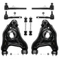 Detroit Axle - New 8-Piece Front Suspension Kit fits 2WD ONLY - (2) Front Lower Suspension Control Arms & Ball Joints, (2) Front