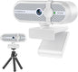 MOERTEK 2K Webcam for PC, Webcam with Microphone and Tripod, Auto Light Correction, USB Camera Plug and Play, 90° Wide FOV, Privacy Cover, Works with Skype, Zoom, Meet, Teams, PC, Laptop, Mac, Tablet