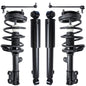 Detroit Axle - 6pc Struts Shocks Kit for 2007-2009 Hyundai Santa Fe 2 Front Ready Suspension Struts w/Coil Spring 2 Rear Shock A