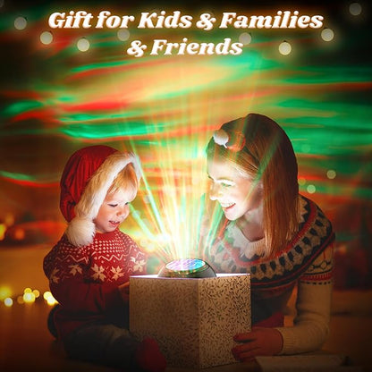 Northern Lights Projector, LED Night Light Aurora Projector with Timer and Remote, Room Decor, Gifts for Kids, Adults, Christmas, Birthday