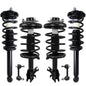 Detroit Axle - Front 6pc Struts Sway Bars for 2000-2001 Infiniti I30 Nissan Maxima, Sway Bar Links Front and Rear Struts w/Coil