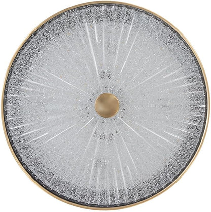 Minka Lavery 23963 11.75 in. 1-Light Aged Brass LED Flush Mount
