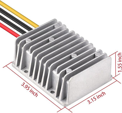 Cellena DC Step Down 360W 48V to 12V 30A Voltage Regulator, Waterproof DC Voltage Reducer for Golf Cart