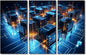 3 Panel Canvas Wall Art Digital Network Concepts Picture Poster for Living Room Bedroom Bathroom Wall Decorations, Stretched Framed Gallery-Wrapped Ready to Hang, 60" Wx40 H