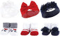 Hudson Baby Girl's Headband and Socks Giftset