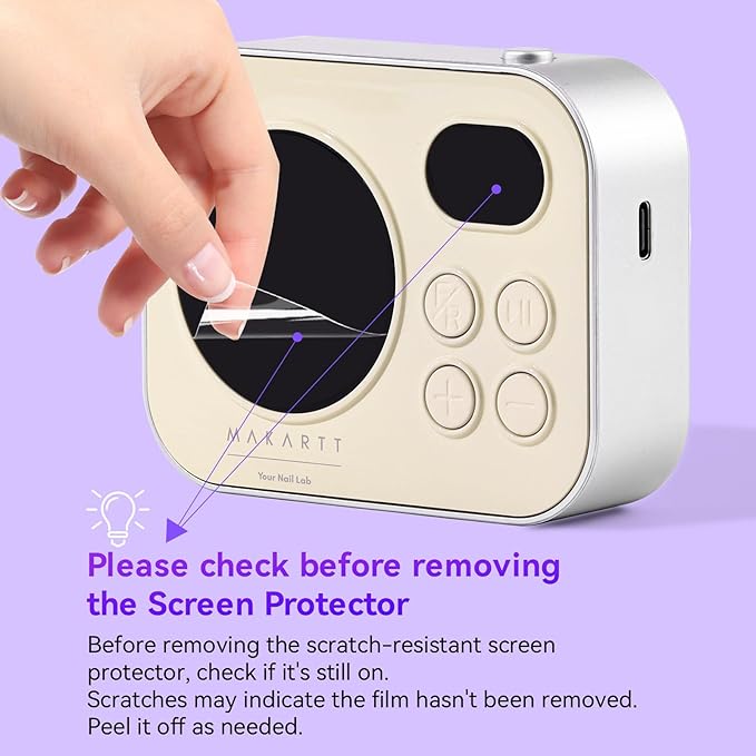 Makartt Electric Nail Drill: Rechargeable Nail Drill Machine 35000RPM, Adelise Ultra Smooth Portable E File Nail Grinder with Nail Bit