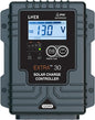 LNEX Solar Charge Controller Waterproof,30A Solar Panel Regulator with Temp Sensor,Backlit LCD, 12V/24V PWM Solar Controller for LiFePO4,AGM, Gel, Flooded and Lithium Battery