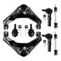 Detroit Axle - Front 8pc Suspension Kit for Chevy Silverado Avalanche Suburban GMC Sierra Yukon XL 2500 3500 HD Hummer H2, 2 Con