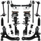 Detroit Axle - Front End 14pc Suspension Kit for Chevy Impala Monte Carlo Buick LaCrosse Regal Century Allure, Struts Control Ar