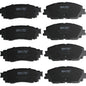 SIPAUTEC-8pcs Ceramic Brake Pads Replacement For 2018-2022 Toyota Camry Hybrid/XLE/XSE,For 2019-2022 Rav4 Lexus ES350 ES250 UX20