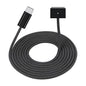 ZeitNah Upgraded USB-C to Magnetic Charging Cable for MacBook Pro/Air (2021-2025), 140W Fast Charging, 6.6ft Braided Replacement Power Cord for MacBook Charger, Black