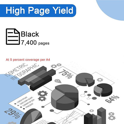 RIOMAN 56A CF256A Black Toner Cartridges High Yield 56A CF256A Toner Cartridge（with Chip） Compatible Replacement for HP MFP M436nda M436n M433A Printer