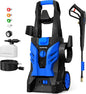 Pressure Washer, Power Washer with 4 Nozzles and Foam Cannon, High Pressure Cleaning Machine for Cars, Driveways, Fences, Patios, Home Cleaning.