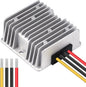 Cllena DC 8V-40V to 12V 6A Automatic Buck Boost Converter Step Down/Up Regulator Voltage Reducer Converter Waterproof Regulated DC Power Supply for Golf Cart Club Car LED Light