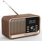 Fuse Hark Bluetooth Radio Speaker | Wireless 10W Charger | FM Radio Speaker with Bluetooth & AUX Input | Alarm Clock | 3 Level Dimmer | Charging Block Included
