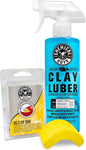 Chemical Guys Clay Bar and Luber Synthetic Lubricant Kit - Light/Medium Duty OG Clay Bar for Removing embedded dirt from Paint, Glass, and Metal, Essential Detailing Accessory - 2 Items