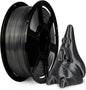 Flashforge 3D Printer Filament Silk PLA 1.75mm 1kg Spool-Dimensional Accuracy +/- 0.02mm (Metal Grey)