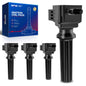 KAX Pack of 4 Ignition Coil Set for Ford Focus 2012-2018 2.0L/2.0T/2.3T, Escape 2013-2019 2.0T, Fusion 2013-2020 2.0T/2.0L/2.5L,