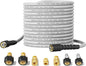 Giraffe Tools Pressure Washer Hose 100FT X 1/4", 3200 PSI Pressure Washing Hose, Kink Resistant, Heavy Duty Power Washer Hose, M22 to 3/8" Quick Connect Couplers for Replacement, 7 Accessories