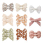Baby Hair Clips Fully Lined Non Slip Hair Pins Baby Girls Hair Bows Barrettes Hair Accessories for Little Girls Infants Toddlers