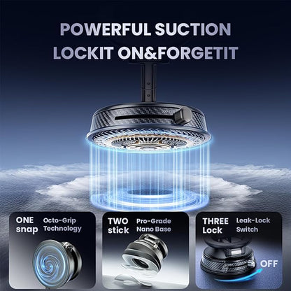 360° Adjustable Magnetic Phone Holder for ,iPhone 17 Pro Max, 16, 15, 14, 13, 12, Air Plus & More | Ideal for Cars, Kitchens, Bedrooms, Gyms & Other Locations | Secure, Versatile & Convenient